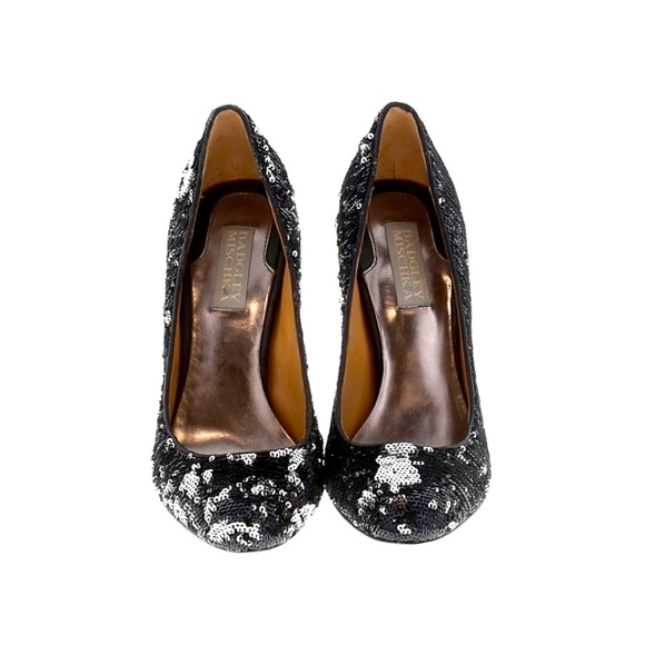 Badgley Mischka sparkly heels 👠 - Picture 3 of 11